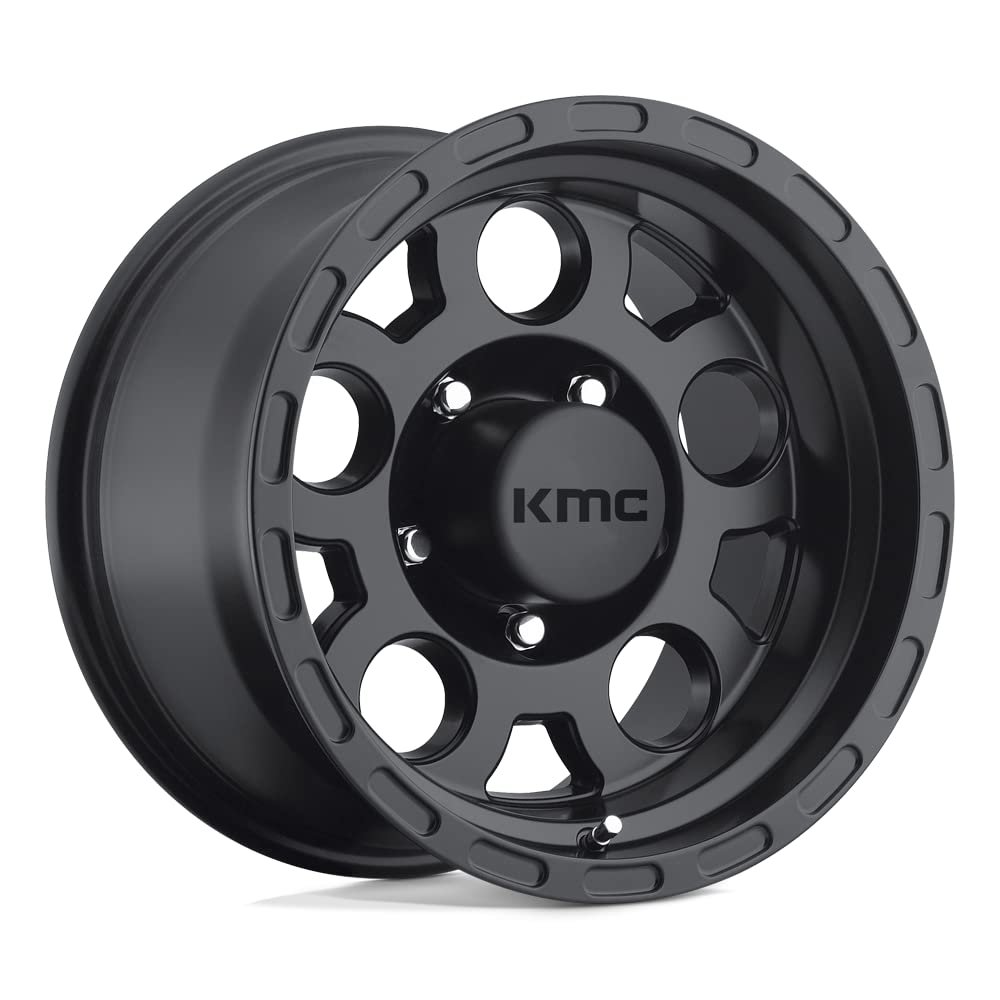 KM522 15X9 5X4.5 M-BLK -12MM Custom Wheel