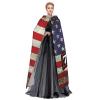 SCEVOLMAR 75th Ranger Regiment Hooded Cloak Party Costume Decoration Hooded Robe Cloak Black view 3