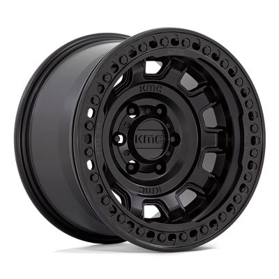 KM236 17X9 5X5.0 S-BLK -15MM Custom Wheel