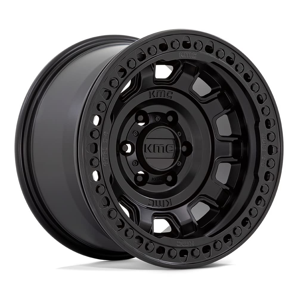 KM236 17X9 5X5.0 S-BLK -15MM Custom Wheel