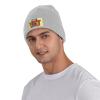 ZKLCRYTR Toolbox Beanie Hat Acrylic Knit Warm Winter Hats for Women Men Skull Cap Gray view 2