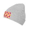 ZKLCRYTR Table Lamp Seamless Pattern Beanie Hat Acrylic Knit Warm Winter Hats for Women Men Skull Cap Gray view 1