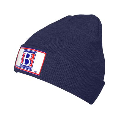 ZKLCRYTR Benton City Ar Flag Beanie Hat Acrylic Knit Warm Winter Hats for Women Men Skull Cap Navy Blue