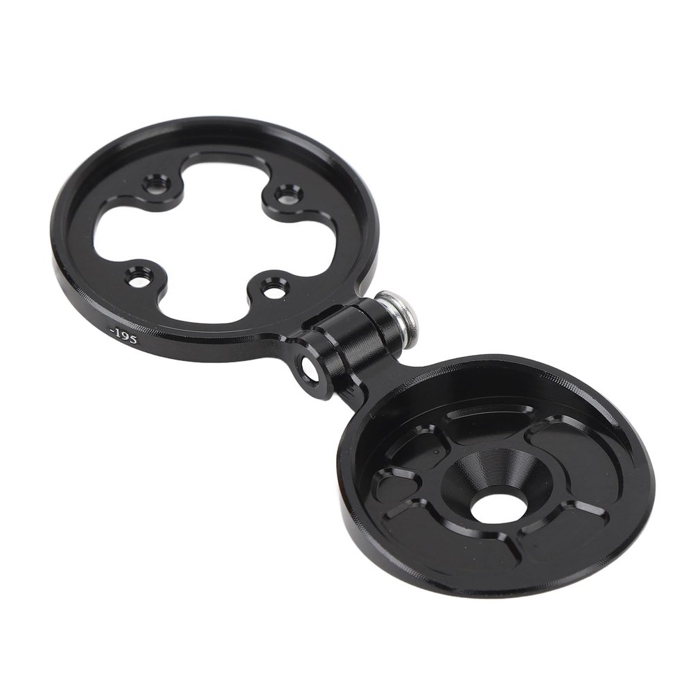 Drfeify Cycling Computer Mount,Aluminum Alloy Out Front Cycle Stem Computer Mount Kit with 4 Adapters