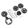 Drfeify Cycling Computer Mount,Aluminum Alloy Out Front Cycle Stem Computer Mount Kit with 4 Adapters view 2