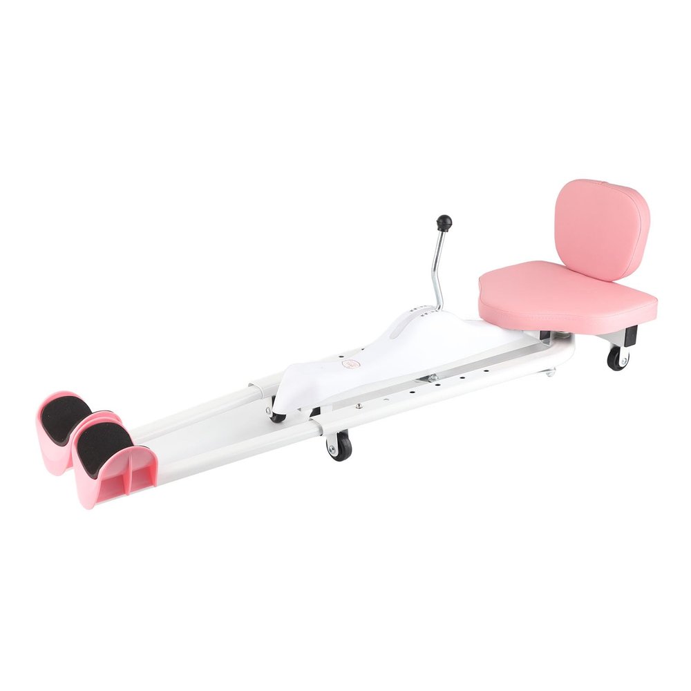 Leg Stretcher Adjustable Heavy Duty Leg Split Machine With Roller Wheels for Adults Children (Backrest Type)