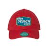 Legacy Personalized Custom Comfort Unisex Relaxed Twill Dad Hat Scarlet view 1