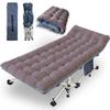 79" L x 32" W x 18" H Oversize XXL Camping Cot with Mattress Comfortable for Adults Extra Wide Cots for Sleeping Camping Bed Folding Cot Heavy Duty with Carry Bag for Home Office Outdoor Indoor view 1