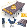 79" L x 32" W x 18" H Oversize XXL Camping Cot with Mattress Comfortable for Adults Extra Wide Cots for Sleeping Camping Bed Folding Cot Heavy Duty with Carry Bag for Home Office Outdoor Indoor view 3