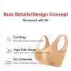 5 Pack Sports Bras for Women, Mesh Breathable Beauty Vest, Elastic Straps Push-up Fitness Underwear, 5PC Yoga Workout Bra view 3