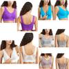 5 Pack Sports Bras for Women, Mesh Breathable Beauty Vest, Elastic Straps Push-up Fitness Underwear, 5PC Yoga Workout Bra view 4