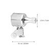 ASAKKURA Mountain Bike Lights Generator Dynamo Dynamo Bike Headlight for Safe Night Riding view 2