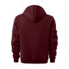 ZXCTKA Tactical Hoodies for Men Quarter Zip Pullover Vintage Solid/Graphic Long Sleeve Workout Hoodie Sweatshirt With Pockets Wine X-Large view 3