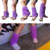GRABAGECAN Faux Furs Leg Warmers for Womens Winter Warm Furs Boot Cuffs Covers,Cozy,Christmas,Halloween,Party, Cosplay Costume view 2