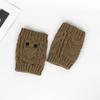 GRABAGECAN Women Winter Cable Knit Leg Warmers Boot Cuff Ankle Socks view 4