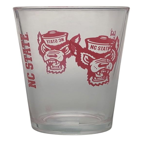 Logo Brands NCAA Game Day 16oz Pint Glass (NC State Wolfpack)