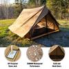POMOLY Camping Hot Tent Cabin Tent, Chalet 70 Pro Portable WallTent with Stove Jack and Two Poles for 2-3 Person Hiking, Backpacking view 4