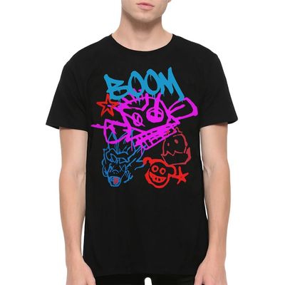 Arcane Monkey Boom T-Shirt Small Black