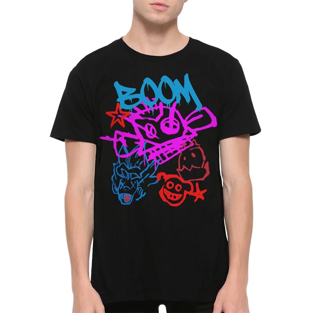 Arcane Monkey Boom T-Shirt Small Black
