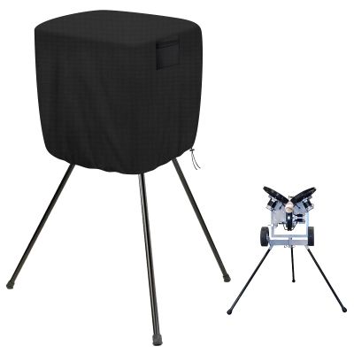 Pitching Machines Cover, Heavy Duty 600D Durable Waterproof Dustproof Cover, Universal Fit for Most Softball/Baseball Machines, All-Weather Indoor/Outdoor Protection( 23.6 X 23.6 X 31.5",Covers Only)