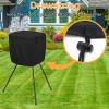 Pitching Machines Cover, Heavy Duty 600D Durable Waterproof Dustproof Cover, Universal Fit for Most Softball/Baseball Machines, All-Weather Indoor/Outdoor Protection( 23.6 X 23.6 X 31.5",Covers Only) view 3
