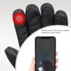 PerGar Heated Gloves, DC 5V Thickened Heated Gloves, 3 Levels Temperature Adjustment Waterproof Electric Heated Gloves, Touch Sensing Electric Heated Gloves for Hiking view 4
