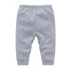 Baby Joggers for Boys Girls Baggy Black Sweatpants Solid Pull On Elastic Waist School Pants Casual (Grey, 9-12 Months) view 1