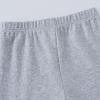 Baby Joggers for Boys Girls Baggy Black Sweatpants Solid Pull On Elastic Waist School Pants Casual (Grey, 9-12 Months) view 3