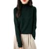 Turtleneck Tops for Women Cashmere Sweaters Long Sleeve Jumper Knitted Pullover Warm Sweater 2025 view 1