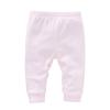 Baby Joggers for Boys Girls Baggy Black Sweatpants Solid Pull On Elastic Waist School Pants Casual (Pink, 9-12 Months)