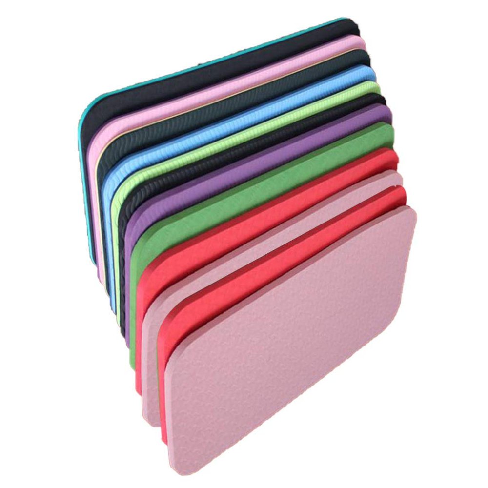 HANABASS 12pcs Yoga Knee Cushion Pad Thickened Kneeling Cushion for Comfort During Sports and Daily Use Random Colors for Yoga Gym and Outdoor Activities