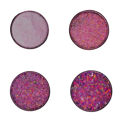 Crushed Pink Opal Gemstone Coarse Powder All Size Premium Inlay Material Woodwork Inlay Welo Fire Opal Ring Inlay Opal Arts and Crafts Inlay (1 Gram (5 Carat), 0.5 to 1 MM)