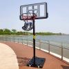 ZAVEIL 360 Rotatable Basketball Hoop Return Attament, Hanging Black Shooting Practice Accessories, for Park/Playground/Gymnasium, with Detaable Hook, PP Plastic view 3
