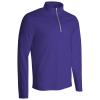 CHAMPRO Performance 1/4 Zip, Youth Small, Purple view 1