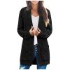 Cable Knit Cardigan Sweaters for Women - Long Sleeve Lightweight Chunky Comfy Casual Open Front Soft Cotton Oversized Long Cardigan Jackets with Pockets - Spring Outwear Fashion view 1