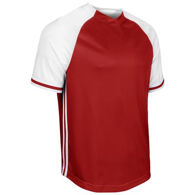 CHAMPRO Boys' Baseball Jersey, Scarlet, White, White