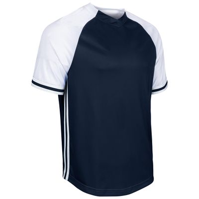 CHAMPRO Boys' Baseball Jersey, Navy, White, White