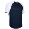 CHAMPRO Boys' Baseball Jersey, Navy, White, White