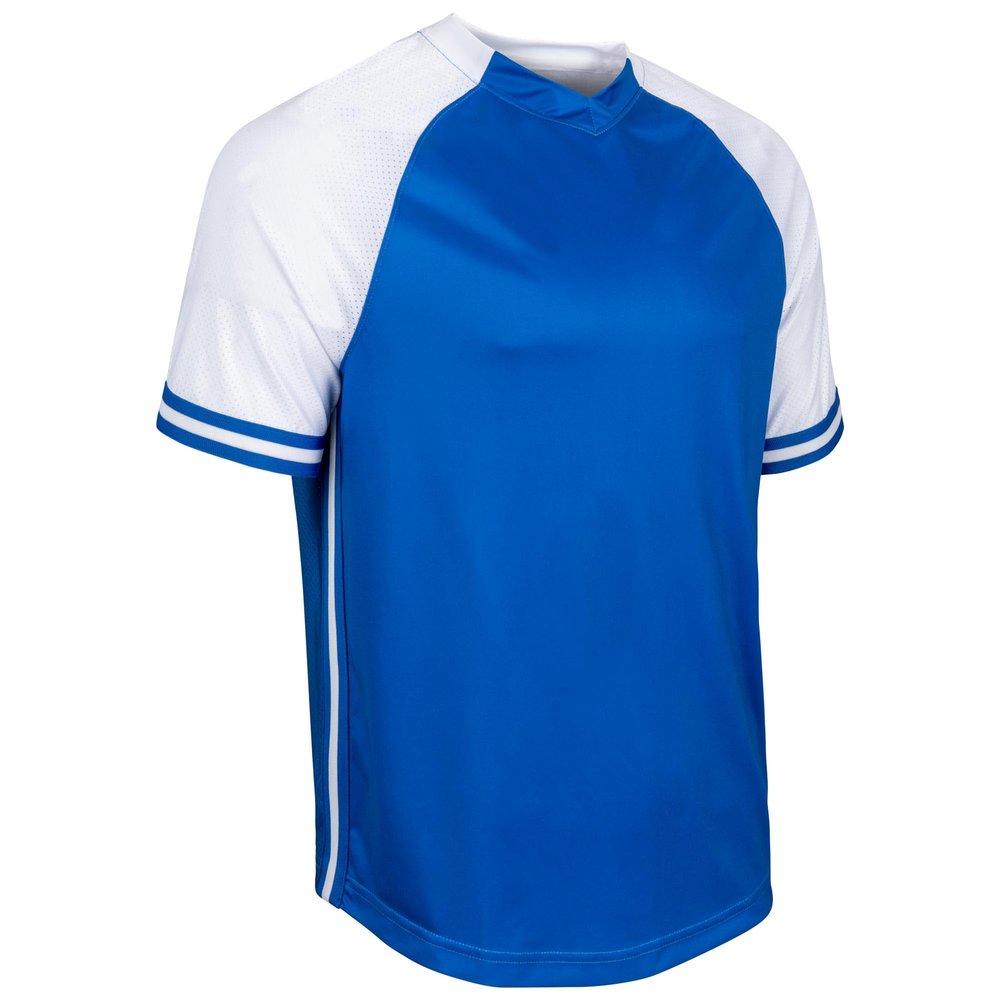 CHAMPRO Boys' Baseball Jersey, Royal, White, White