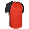 CHAMPRO Boys' Baseball Jersey, Orange, Black, White