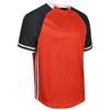 CHAMPRO Boys' Baseball Jersey, Orange, Black, White