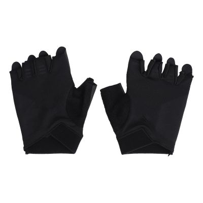 Alomejor Half Finger Biking Gloves, Thickened Non Slip Road Riding, Breathable and Sweat Absorbent for Weightlifting Yoga (L)
