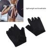 Alomejor Half Finger Biking Gloves, Thickened Non Slip Road Riding, Breathable and Sweat Absorbent for Weightlifting Yoga (L) view 4