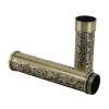 Metal Storage Tube Container, Portable Survival Container Zinc Alloy Storage Tube Embossed Seal Bottle Holder Case Travel Preserve Container for Outdoor Camping Travel view 3