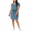 32 Degrees Women's Soft Lux Dress (US, Alpha, X-Large, Regular, Regular, Heather Porcelain Blue) view 1