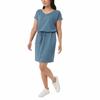 32 Degrees Women's Soft Lux Dress (US, Alpha, X-Large, Regular, Regular, Heather Porcelain Blue) view 2