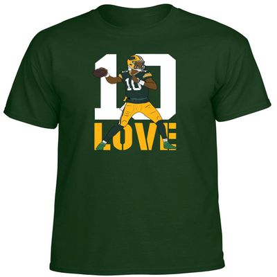 Jordan Love Green Bay 10 Shirt T-Shirt Youth Large