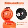 Gosknor 10pcs Replacement Valves Compatible with Gatorade Water Bottle, BPA Free Silicone Dispensing Valve Bottle Lid Replacement Accessories for Gatorade 32oz Squeeze Bottle & 30oz Gx Water Bottle view 2