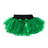 Baby Girls Soft Fluffy Tutu SkirtSkort Infant Tulle Dress Skirt 3 Layers Soft for Newborn Toddler (Green, 6-12 Months) view 1