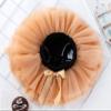 Baby Girls Tulle Skirts Birthday Ballet Dance Layered Kids Princess Tutu Skirt Thanksgiving Toddler (Beige, 3-6 Months) view 3